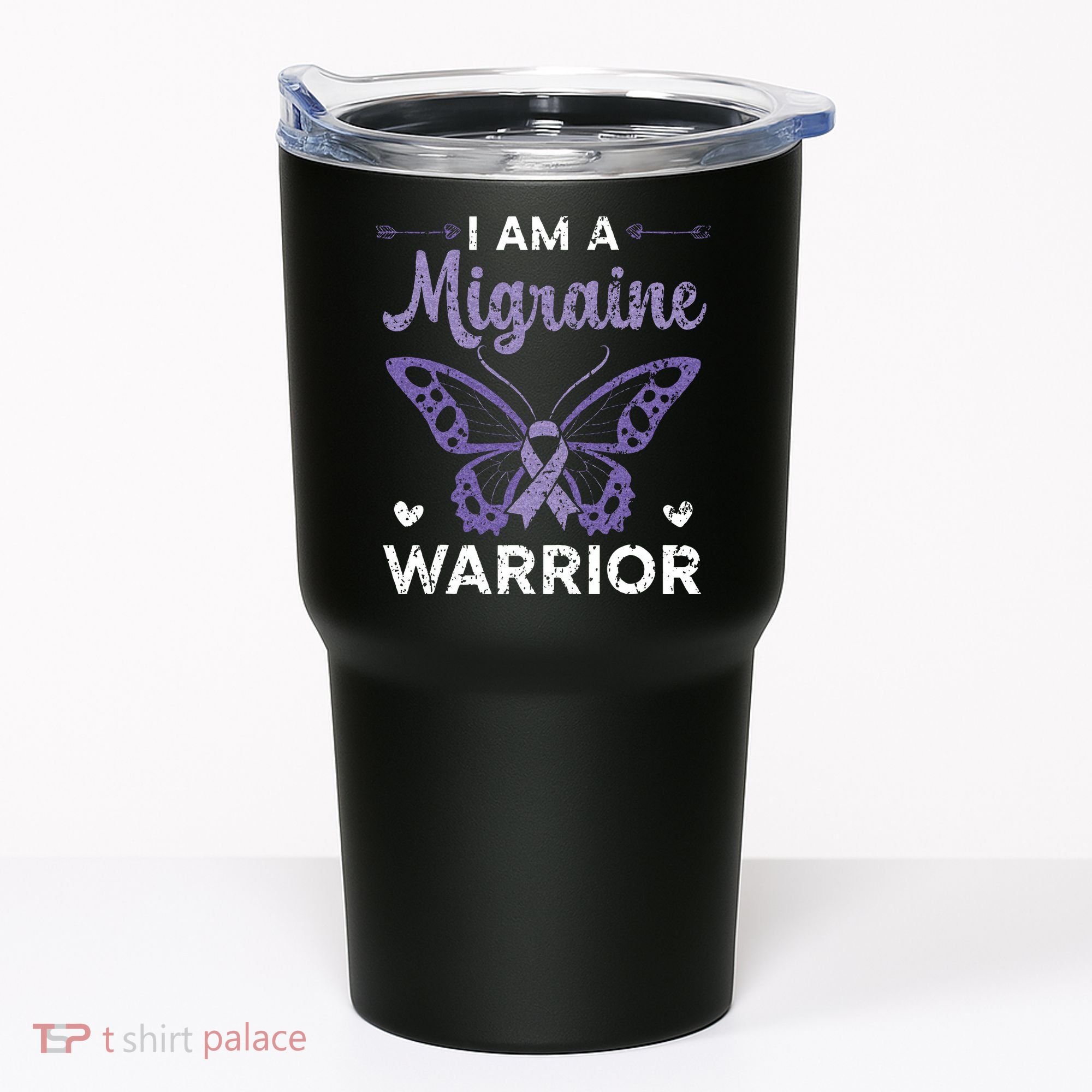 I Am A Migraine Warrior Headache Migraine Awareness Tumbler