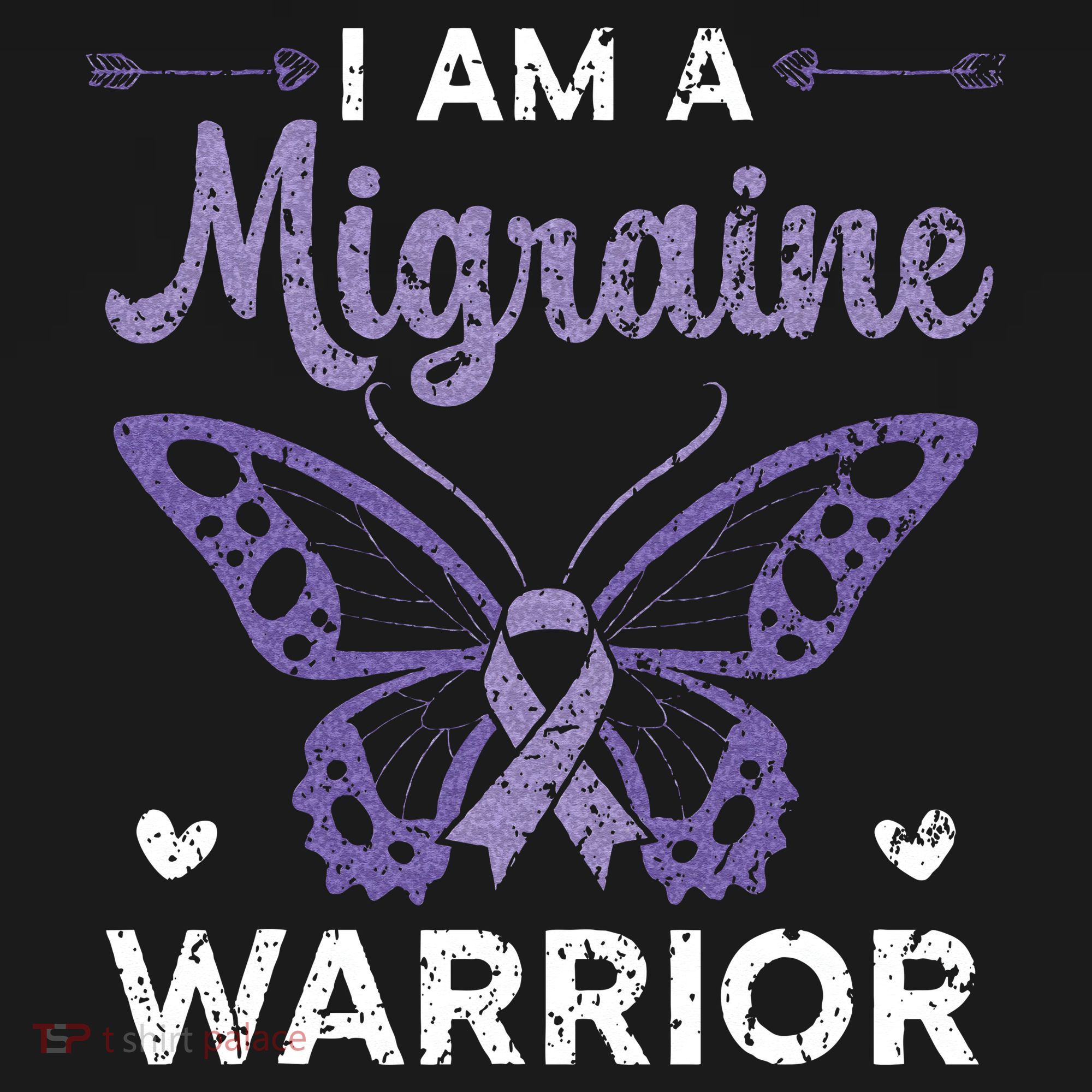 I Am A Migraine Warrior Headache Migraine Awareness Mousepad
