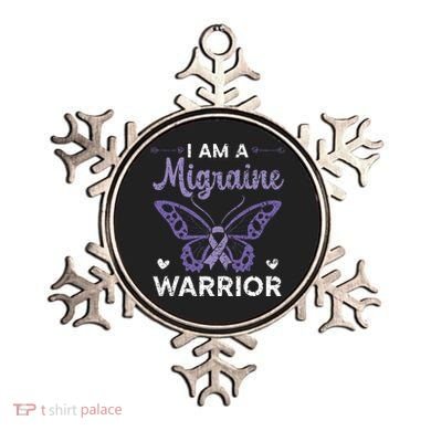 I Am A Migraine Warrior Headache Migraine Awareness Ornament