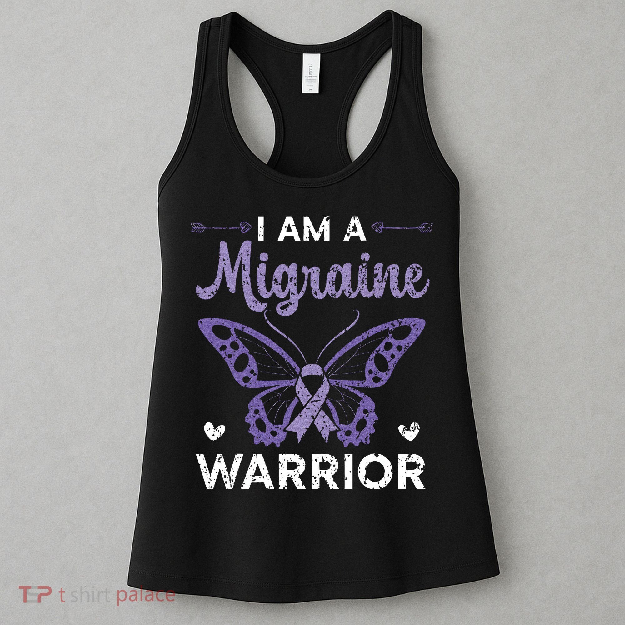 I Am A Migraine Warrior Headache Migraine Awareness Women's Tank Top