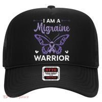 I Am A Migraine Warrior Headache Migraine Awareness Hat thumb 0