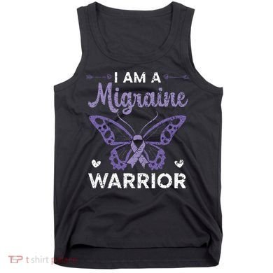 I Am A Migraine Warrior Headache Migraine Awareness Tank Top