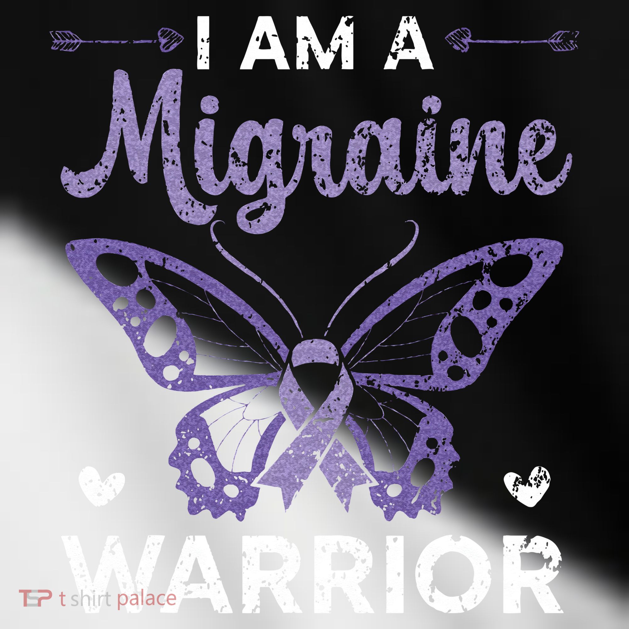 I Am A Migraine Warrior Headache Migraine Awareness Toddler Fine Jersey T-Shirt