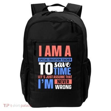 I Am An Special Education Teacher Gift Backpack