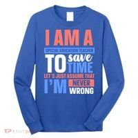 I Am An Special Education Teacher Gift Long Sleeve Shirt thumb 0