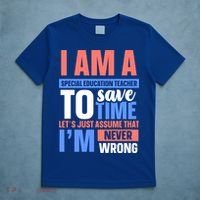 I Am An Special Education Teacher Gift T-Shirt thumb 5