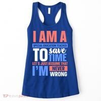 I Am An Special Education Teacher Gift Women's Tank Top thumb 0
