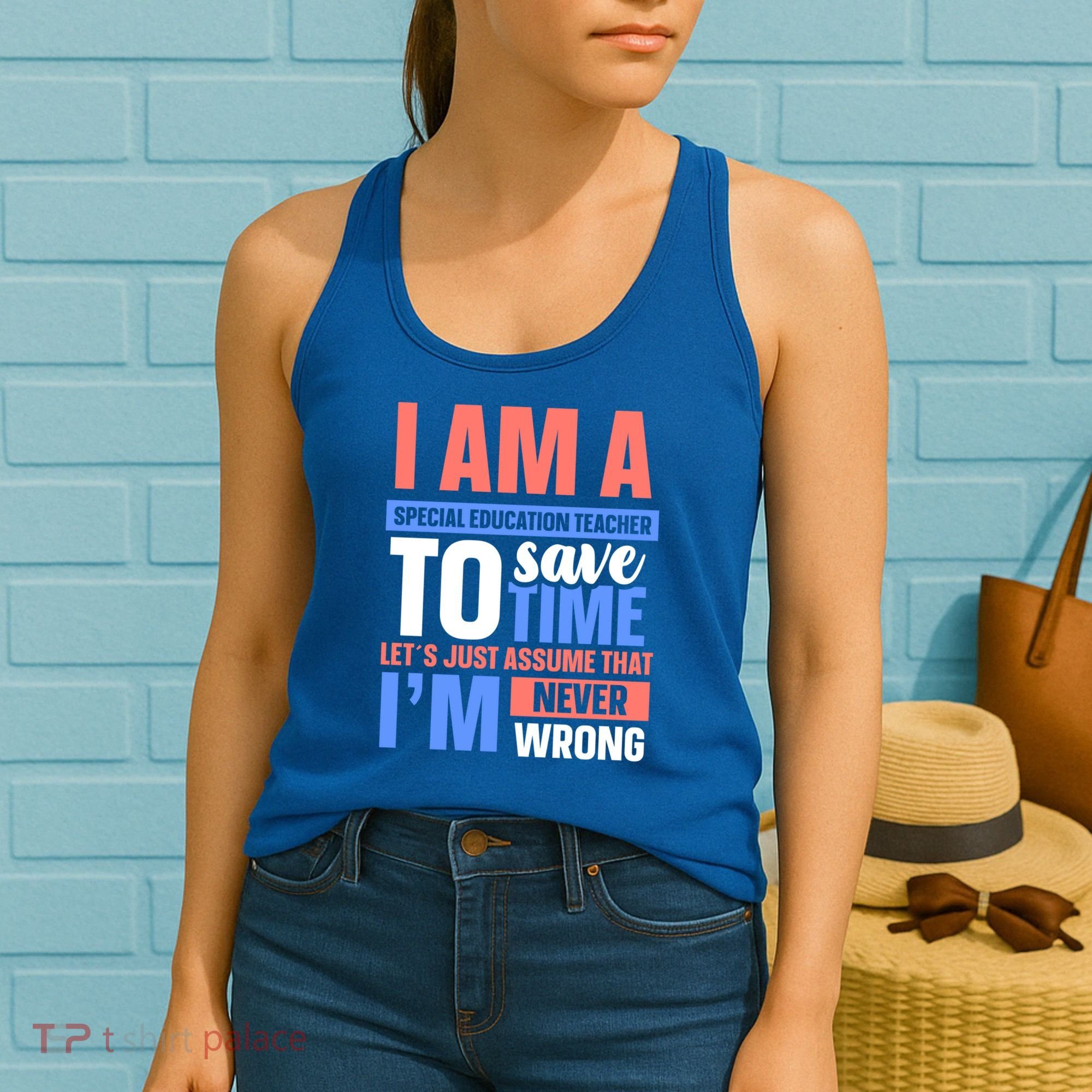 I Am An Special Education Teacher Gift Women's Tank Top