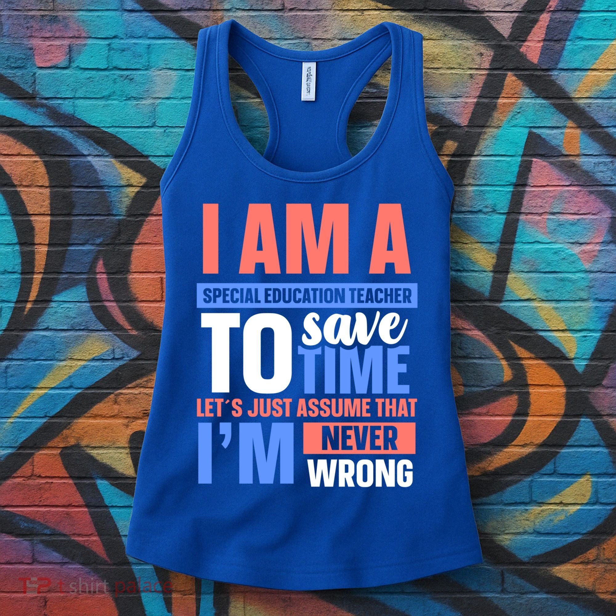 I Am An Special Education Teacher Gift Women's Tank Top