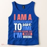 I Am An Special Education Teacher Gift Tank Top thumb 2