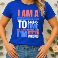 I Am An Special Education Teacher Gift Women's T-Shirt thumb 2