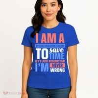 I Am An Special Education Teacher Gift Women's T-Shirt thumb 4
