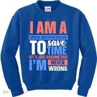 I Am An Special Education Teacher Gift Kids Sweatshirt thumb 0