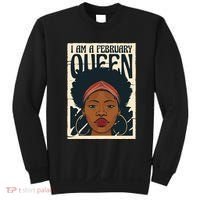 I Am A February Queen Gift For Her Sweatshirt thumb 0