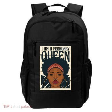 I Am A February Queen Gift For Her Backpack