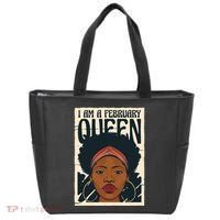 I Am A February Queen Gift For Her Tote Bag thumb 0