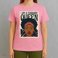 I Am A February Queen Gift For Her T-Shirt thumb 4
