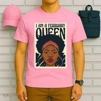 I Am A February Queen Gift For Her T-Shirt thumb 6