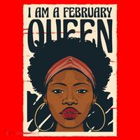I Am A February Queen Gift For Her Santa Hat thumb 1