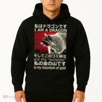 I Am A Dragon And This Dumpster Is My Mountain Hoodie thumb 2