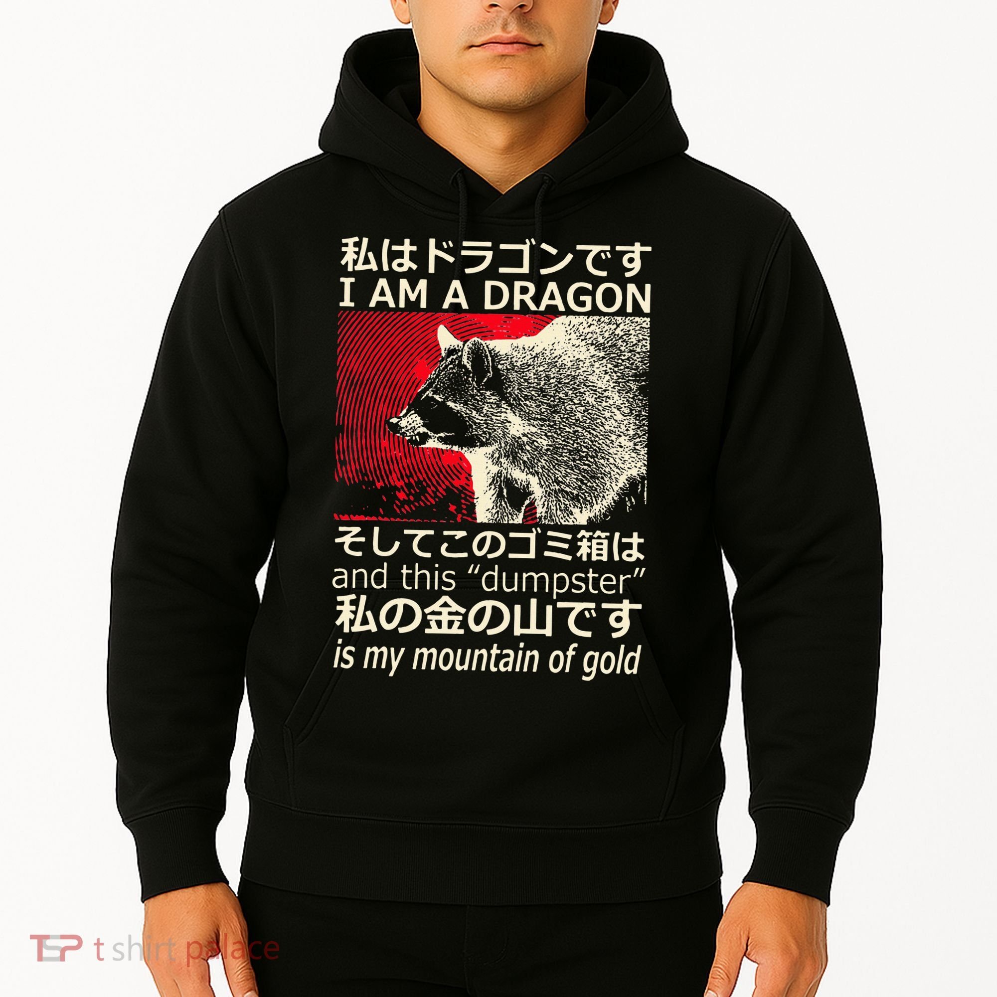 I Am A Dragon And This Dumpster Is My Mountain Hoodie