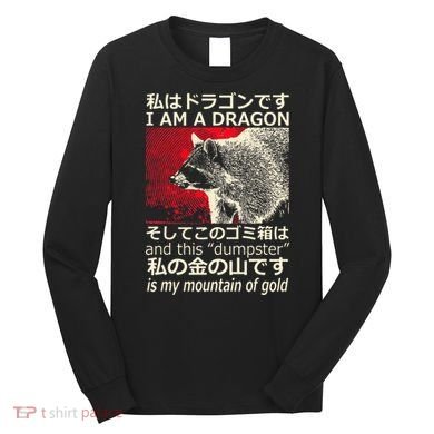 I Am A Dragon And This Dumpster Is My Mountain Long Sleeve Shirt
