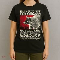 I Am A Dragon And This Dumpster Is My Mountain T-Shirt thumb 4