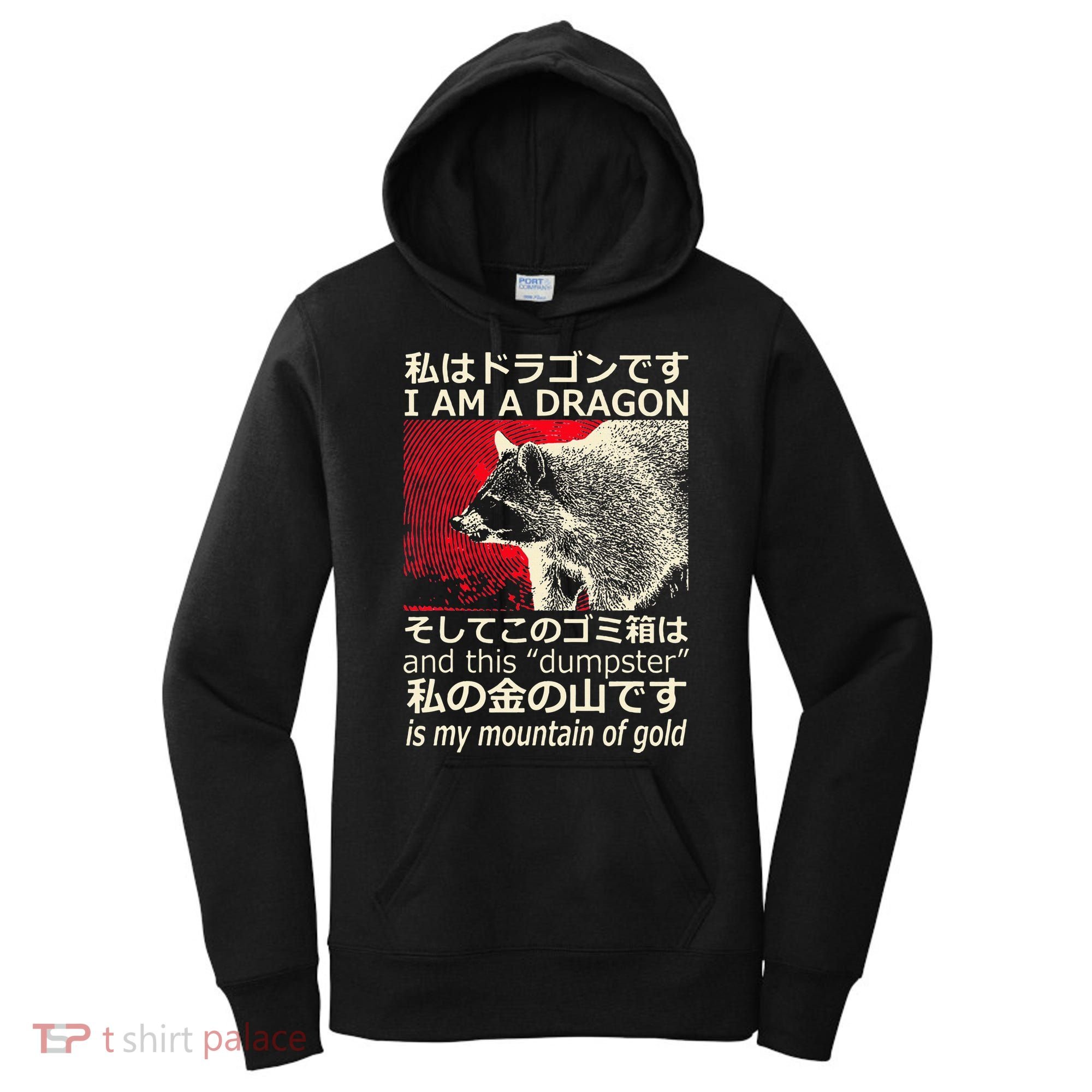 I Am A Dragon And This Dumpster Is My Mountain Women's Hoodie