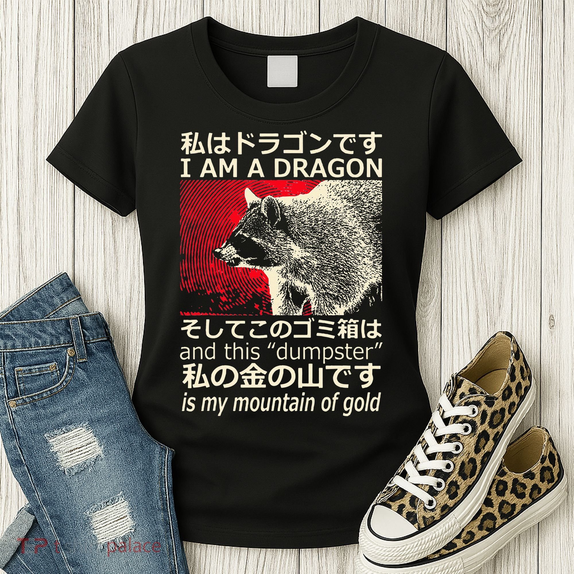 I Am A Dragon And This Dumpster Is My Mountain Women's T-Shirt