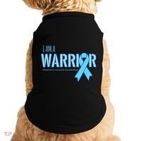 I Am A Warrior Prostate Cancer Awareness Doggie Tank thumb 0
