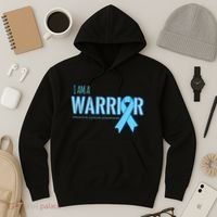 I Am A Warrior Prostate Cancer Awareness Hoodie thumb 3