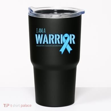 I Am A Warrior Prostate Cancer Awareness Tumbler