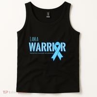 I Am A Warrior Prostate Cancer Awareness Tank Top thumb 2