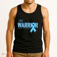 I Am A Warrior Prostate Cancer Awareness Tank Top thumb 3