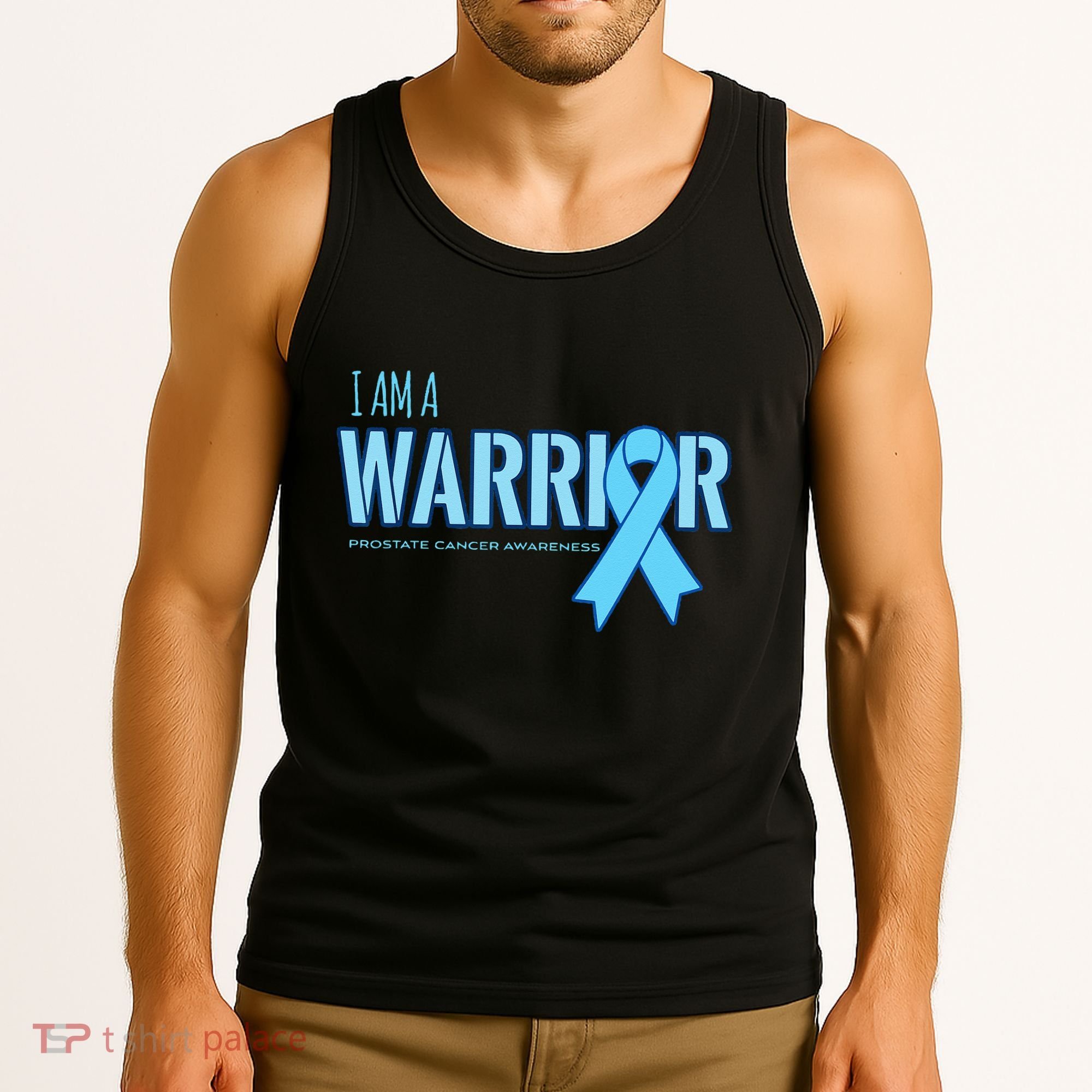 I Am A Warrior Prostate Cancer Awareness Tank Top