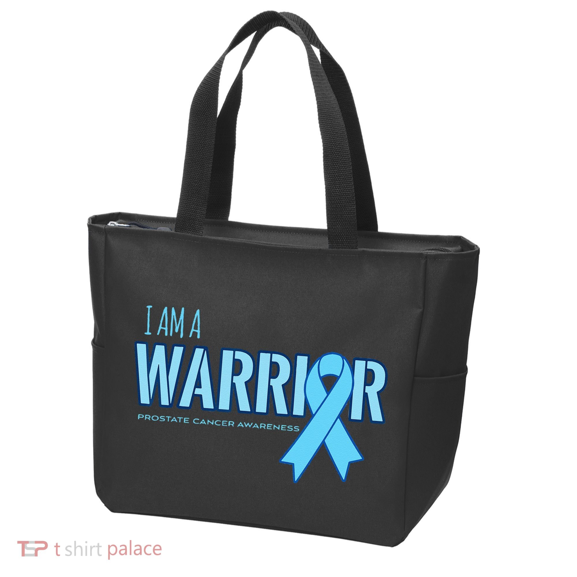 I Am A Warrior Prostate Cancer Awareness Tote Bag