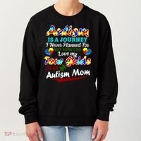I'm An Autism Mom Tour Guide Quote Women's Sweatshirt thumb 0