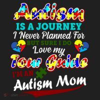 I'm An Autism Mom Tour Guide Quote Women's Sweatshirt thumb 2