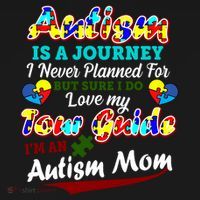 I'm An Autism Mom Tour Guide Quote Coaster thumb 2