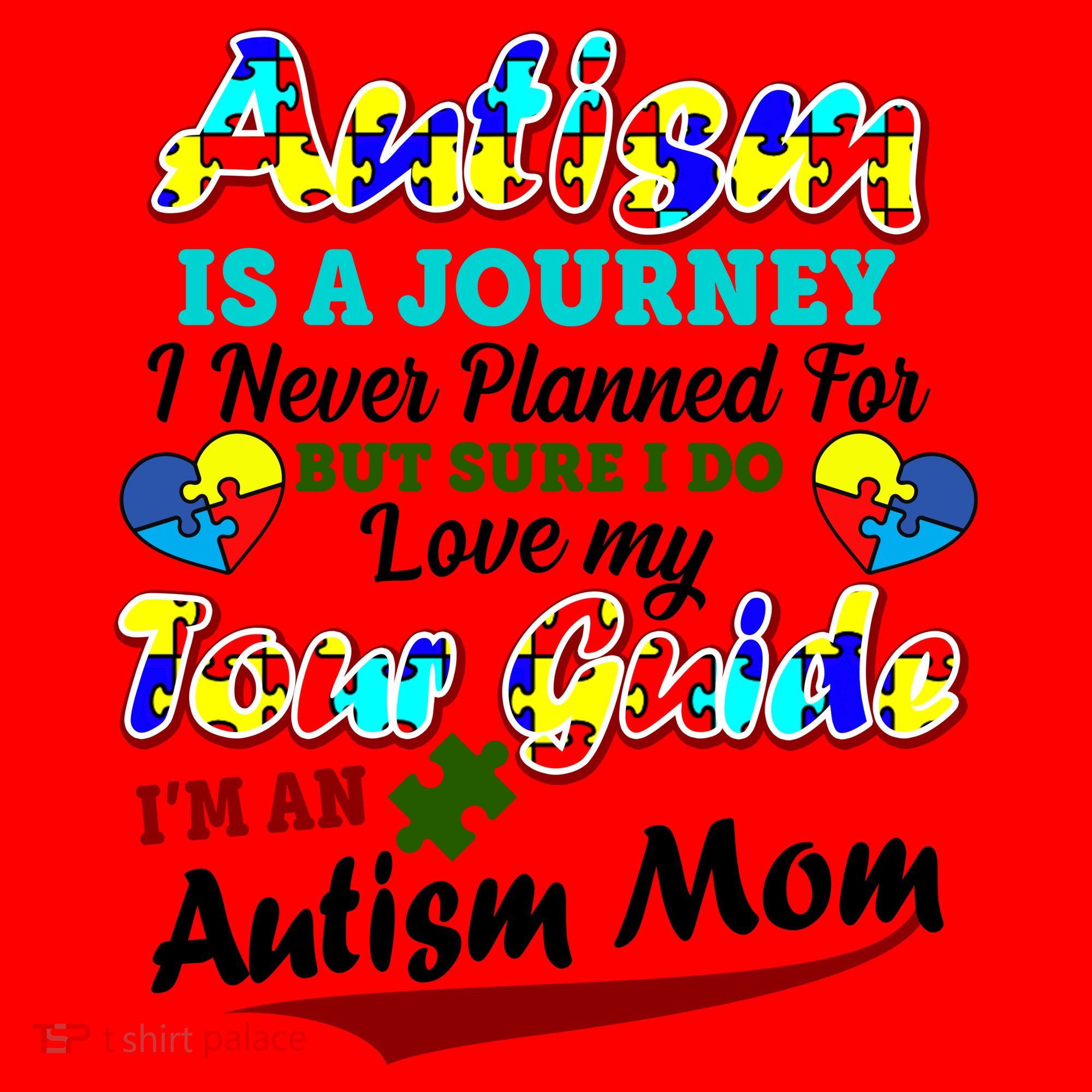 I'm An Autism Mom Tour Guide Quote Santa Hat