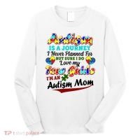 I'm An Autism Mom Tour Guide Quote Long Sleeve Shirt thumb 0