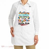 I'm An Autism Mom Tour Guide Quote Apron thumb 2