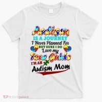 I'm An Autism Mom Tour Guide Quote T-Shirt thumb 0