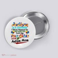 I'm An Autism Mom Tour Guide Quote Button thumb 0