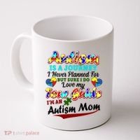 I'm An Autism Mom Tour Guide Quote Coffee Mug thumb 0