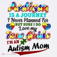 I'm An Autism Mom Tour Guide Quote Women's Hoodie thumb 2