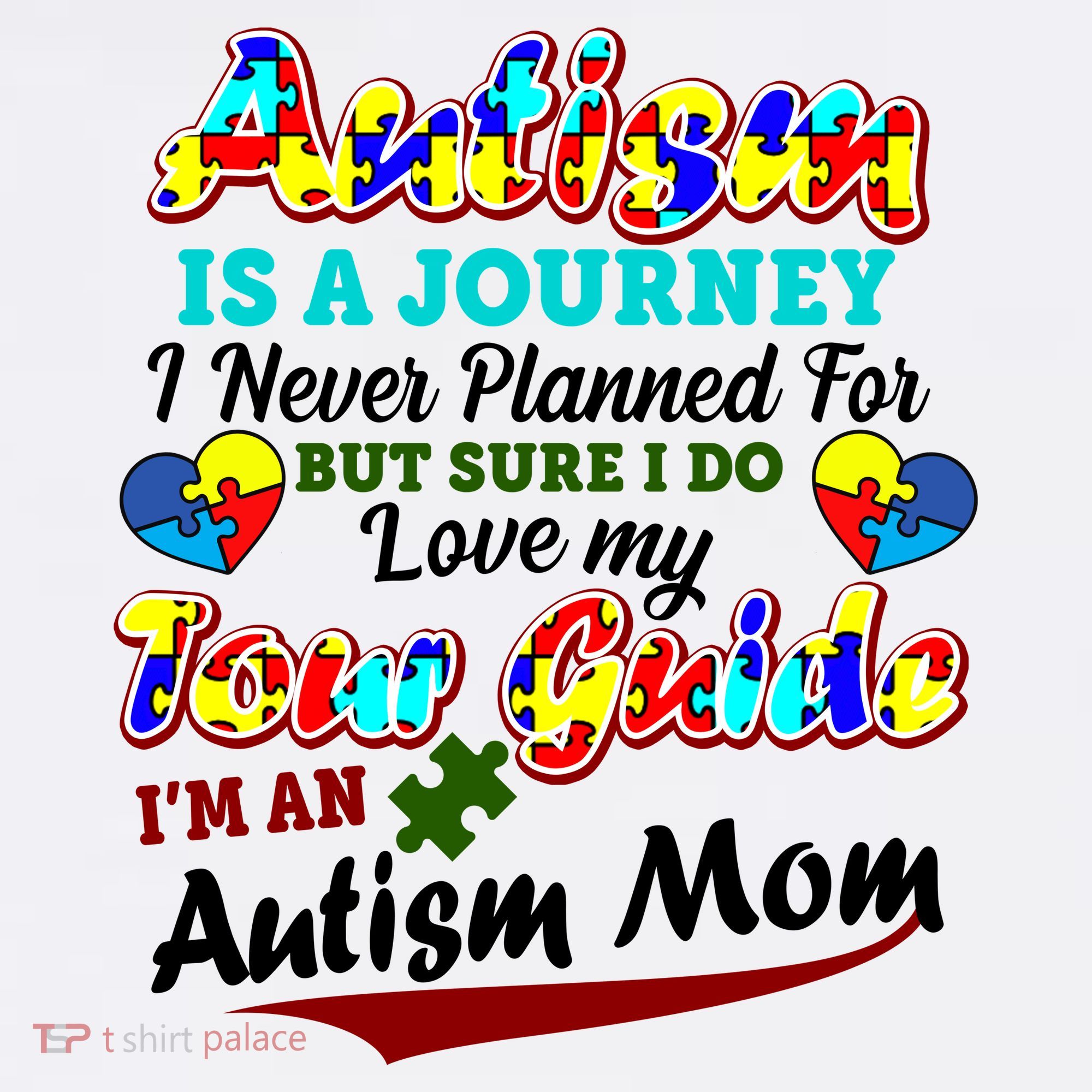 I'm An Autism Mom Tour Guide Quote Women's Tank Top