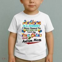 I'm An Autism Mom Tour Guide Quote Toddler T-Shirt thumb 2