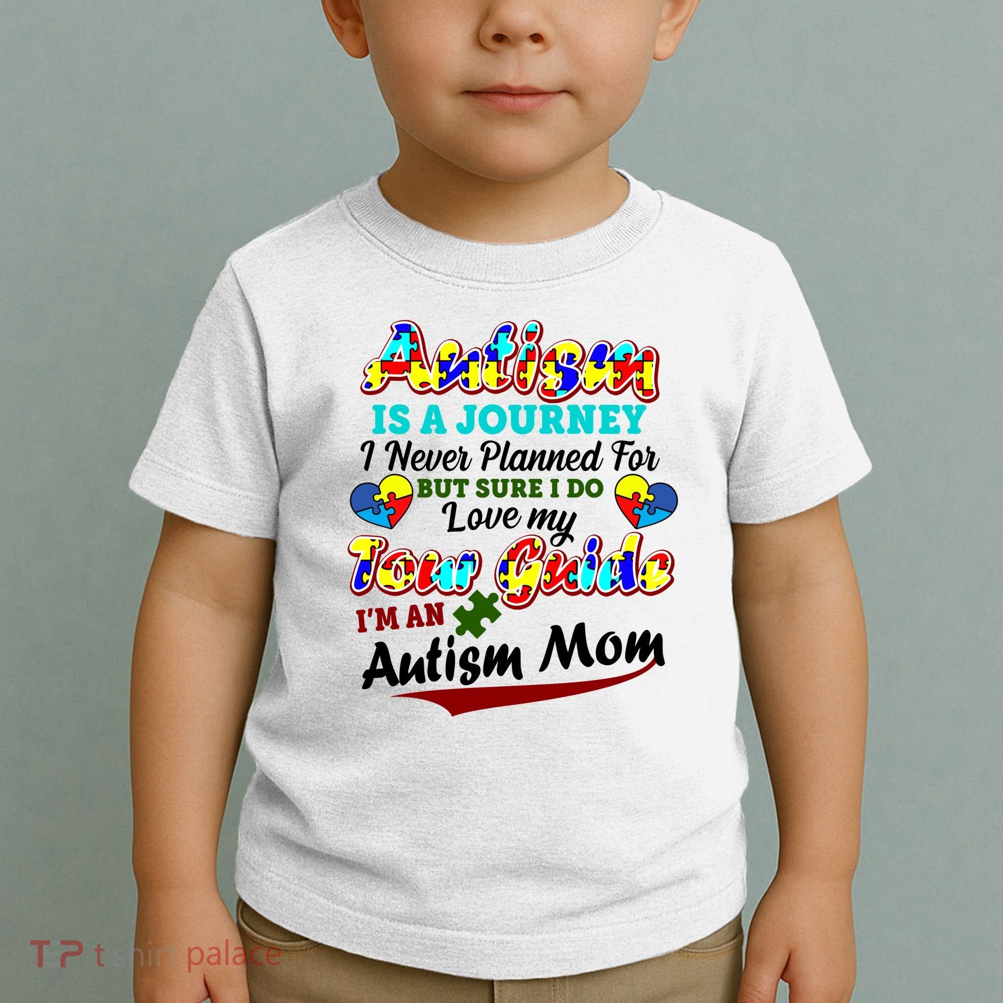 I'm An Autism Mom Tour Guide Quote Toddler T-Shirt