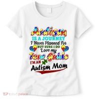 I'm An Autism Mom Tour Guide Quote Women's T-Shirt thumb 0